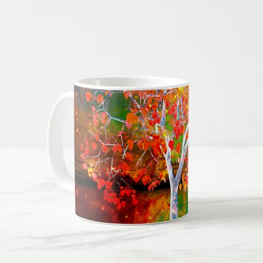 Sternenbaum-Kaffeetasse Kaffeetasse (Vorderseite Links)