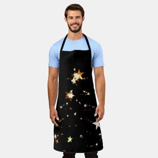 Sternenbaum Schürze (Getragen)