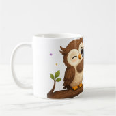 Sternenbeobachtungseule Kaffeetasse (Links)