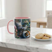 Sternenbepflanzte Veranda Sheltie Traum Tasse