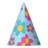Sternenbesetzte Partyhut (Rückseite)
