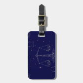 Sternenbibliothek Gepäckanhänger (Vorderseite vertikal)
