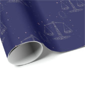 Sternenbibliothek Geschenkpapier (Rolleneckpunkt)
