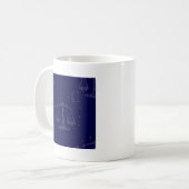 Sternenbibliothek Kaffeetasse (Vorderseite Links)