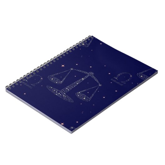 Sternenbibliothek Notizblock (Linke Seite)