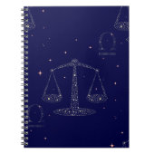 Sternenbibliothek Notizblock (Vorderseite)