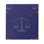 Sternenbibliothek Notizblock (Vorderseite)