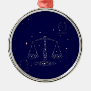 Sternenbibliothek Ornament Aus Metall
