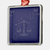 Sternenbibliothek Ornament Aus Metall (Links)