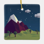 Sternenbild Keramikornament (Vorderseite)