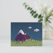 Sternenbild Postkarte (Stehend Vorderseite)