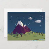 Sternenbild Postkarte (Vorne/Hinten)