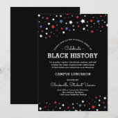 Sternencluster | Black History Event RWBB Einladung (Vorne/Hinten)