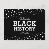 Sternencluster | Celebrate Black History Postkarte (Vorderseite)