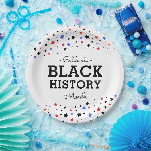 Sternencluster | Celebrate Black History RWBB Pappteller (Party)