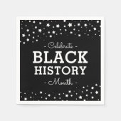 Sternencluster | Celebrate Black History Serviette (Vorderseite)