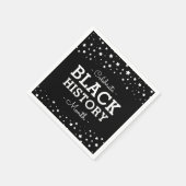 Sternencluster | Celebrate Black History Serviette (Ecke)