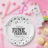 Sternencluster | Celebrate Juneteenth  Pappteller (Party)