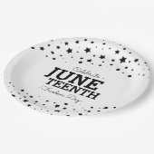 Sternencluster | Celebrate Juneteenth  Pappteller (Schrägansicht)