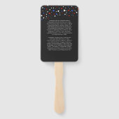 Sternencluster | Jährliche Informationen Fächer (Rückseite)