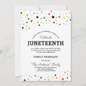 Sternencluster | Jüdische Veranstaltung BRYG Color Einladung (Vorderseite)