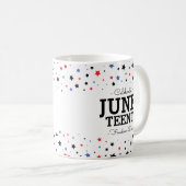 Sternencluster | Jüngster Tag der Freiheit Kaffeetasse (VorderseiteRechts)