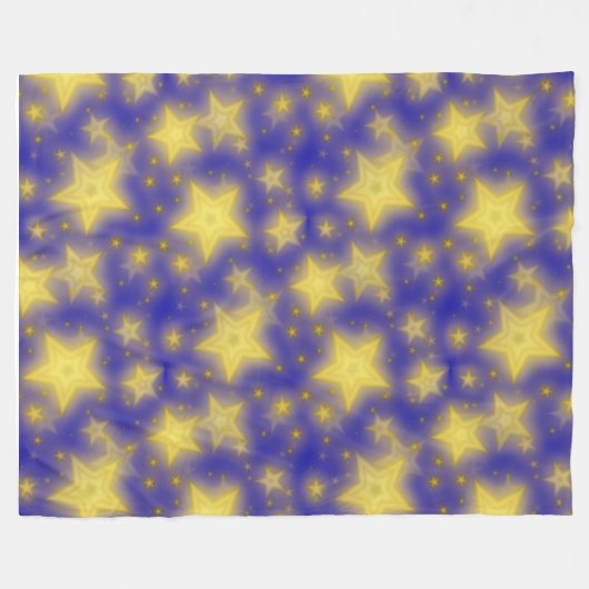 Sternendecke Fleecedecke (Vorderseite (Horizontal))