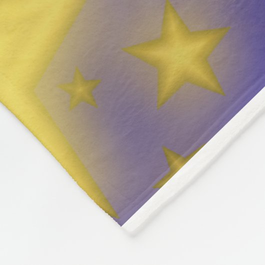 Sternendecke Fleecedecke (Ecke)