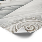 Sternender Winterabend Poster (Ecke)