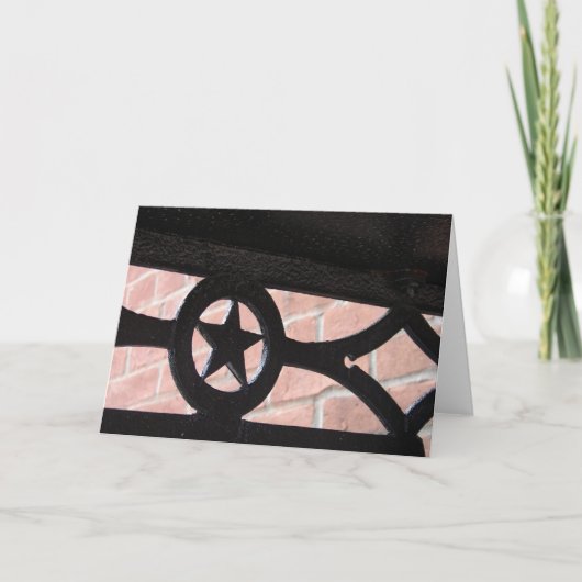 Sternendetail Karte (Vorderseite)