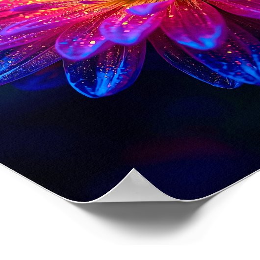 Sternenexplosion Poster (Ecke)