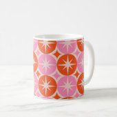Sternenexplosionen der Mitte des Jahrhunderts auf  Kaffeetasse (VorderseiteRechts)