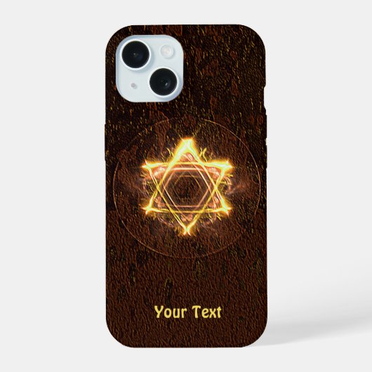 Sternenfeuer iPhone 15 Hülle (Rückseite)