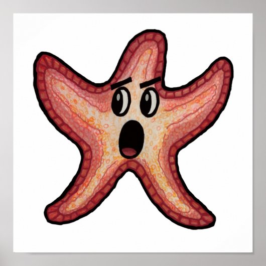 Sternenfisch Poster (Vorne)