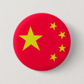 Sternenflagge der China Button (Vorderseite)