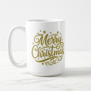 Sternenfrohe Weihnachtsgrüße Kaffeetasse