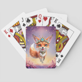 Sternenfuchs der mondbeschienenen Wiesen. Spielkarten
