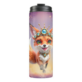 Sternenfuchs der mondbeschienenen Wiesen. Thermosbecher