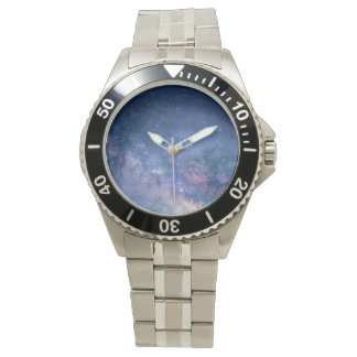 Sternengalaxie-Verlauf Armbanduhr