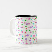 Sternengalore Zweifarbige Tasse (Vorderseite Links)