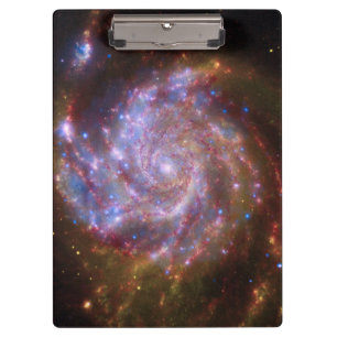 Sternengeburt im Windrad: M101 Galaxie Klemmbrett
