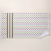 sternengedeckte farbliche Angewohnheit Strandtuch (Vorderseite)