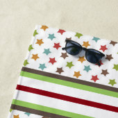 sternengedeckte farbliche Angewohnheit Strandtuch (Beispiel)