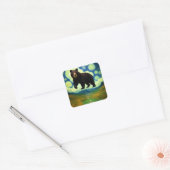 Sternengigant Quadratischer Aufkleber (Umschlag)