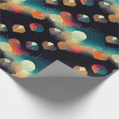 Sternenglanz Geschenkpapier (Ecke)