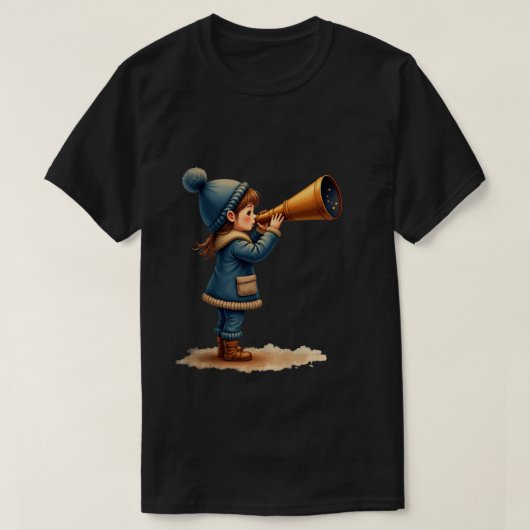 Sternengucken T-Shirt (Design vorne)