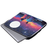 Sternengucker-Paar Laptopschutzhülle (Vorne Knopf)