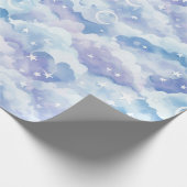 Sternenhafte Träume Geschenkpapier (Ecke)