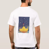 Sternenhafte Traumreise. T-Shirt (Rückseite)