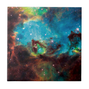 Sternenhaufen NGC 2074 Tarantelnebel Weltraumfoto Fliese